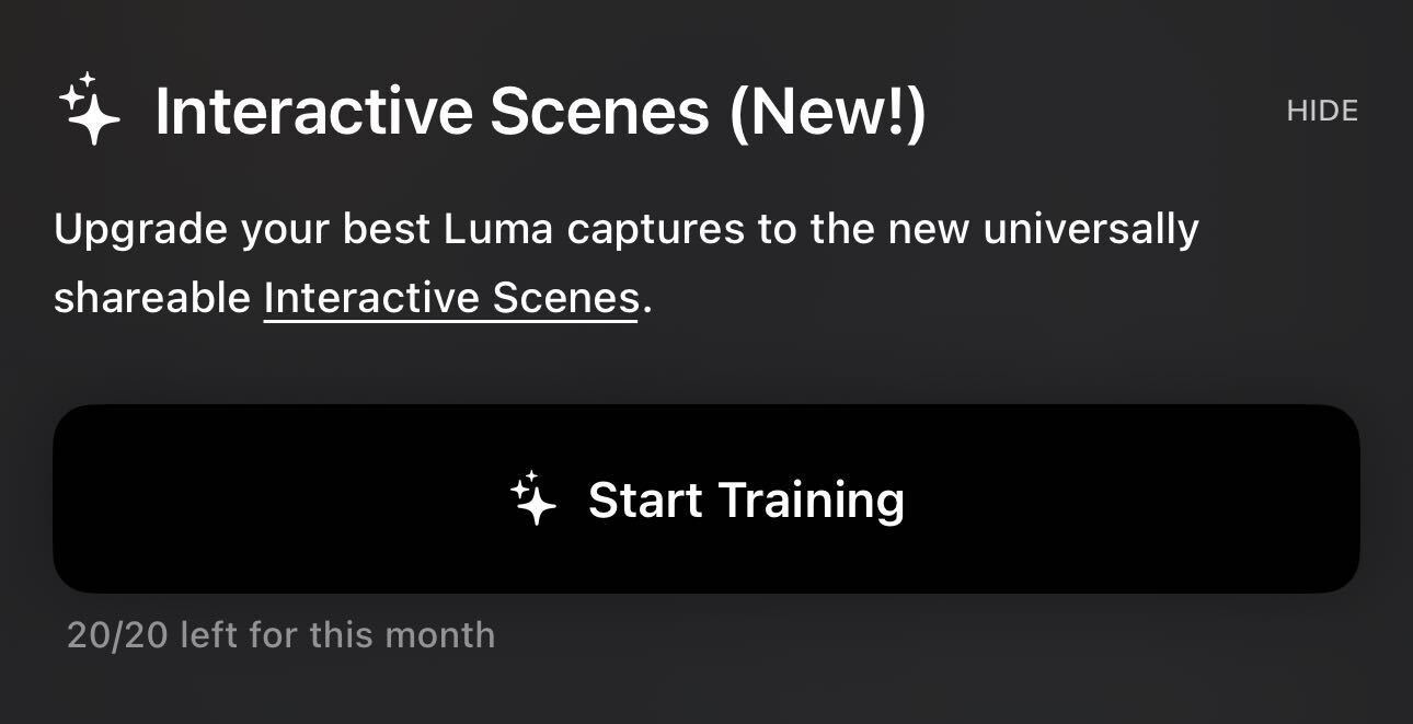 Interactive Scenes